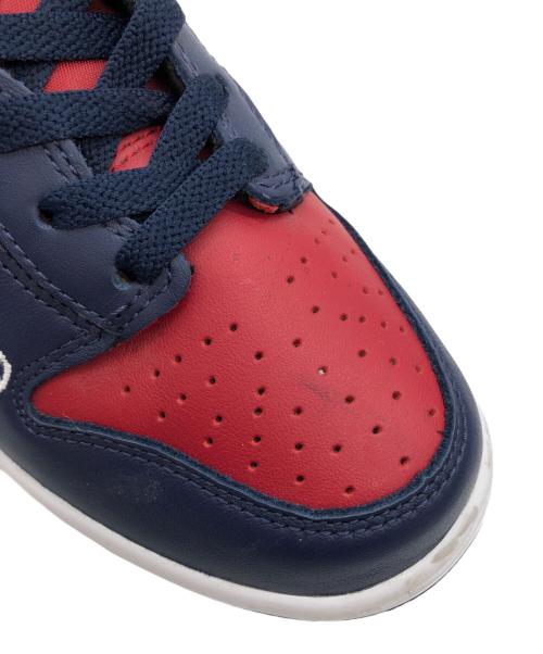 NIKE（ナイキ）NIKE (ナイキ) Supreme (シュプリーム) Dunk High By Any Means レッド サイズ:US7の古着・服飾アイテム
