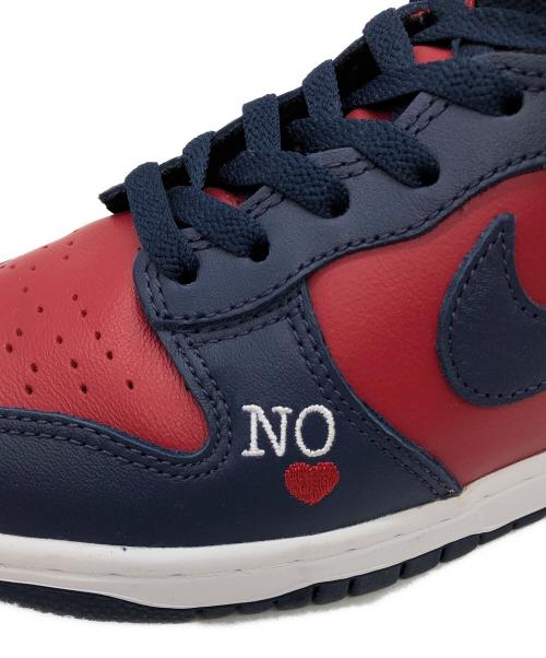 NIKE（ナイキ）NIKE (ナイキ) Supreme (シュプリーム) Dunk High By Any Means レッド サイズ:US7の古着・服飾アイテム