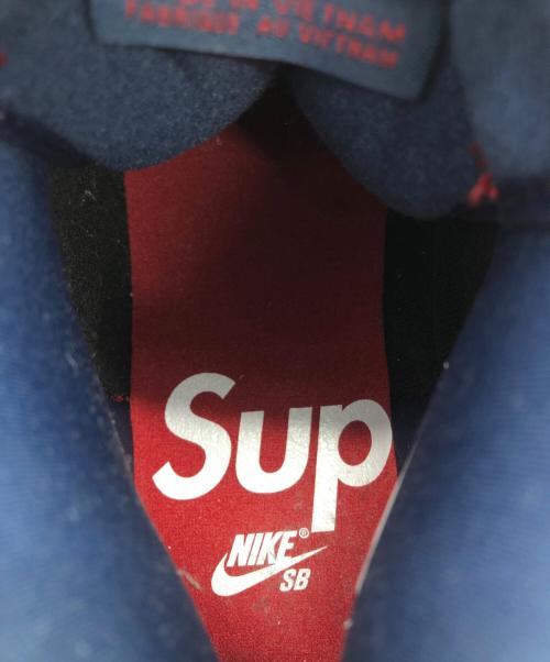 NIKE（ナイキ）NIKE (ナイキ) Supreme (シュプリーム) Dunk High By Any Means レッド サイズ:US7の古着・服飾アイテム