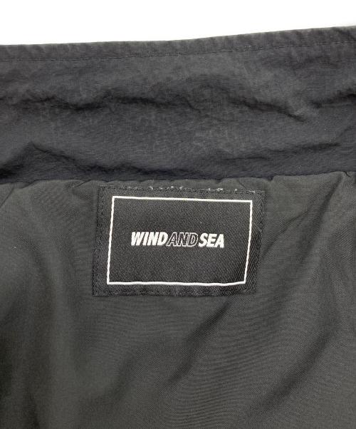 WIND AND SEA（ウィンダンシー）WIND AND SEA (ウィンダンシー) WDSFU (W) JACKET ブラック サイズ:Lの古着・服飾アイテム