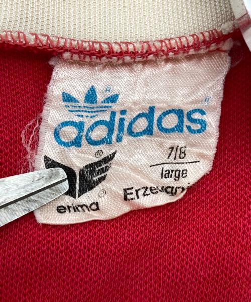 adidas（アディダス）adidas (アディダス) ヴィンテージゲームシャツ レッド サイズ:Lの古着・服飾アイテム
