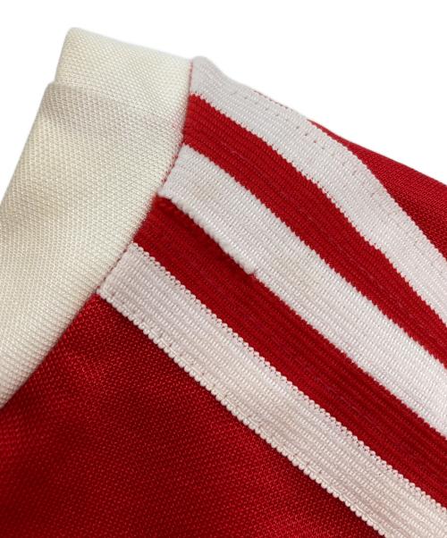 adidas（アディダス）adidas (アディダス) ヴィンテージゲームシャツ レッド サイズ:Lの古着・服飾アイテム