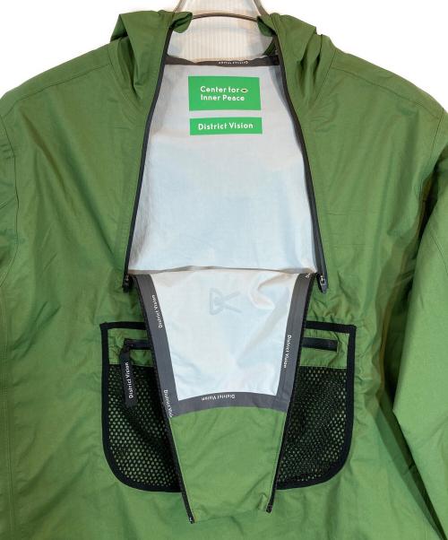 District Vision（ディストリクトヴィジョン）District Vision (ディストリクトヴィジョン) VASSA LIGHTWEIGHT JACKET グリーン サイズ:Sの古着・服飾アイテム