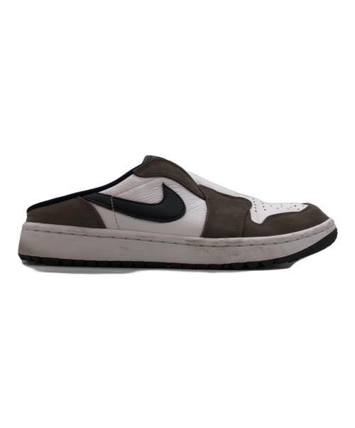 NIKE（ナイキ）NIKE (ナイキ) ミュール ホワイト×ブラウン サイズ:US8の古着・服飾アイテム