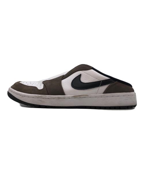 NIKE（ナイキ）NIKE (ナイキ) ミュール ホワイト×ブラウン サイズ:US8の古着・服飾アイテム