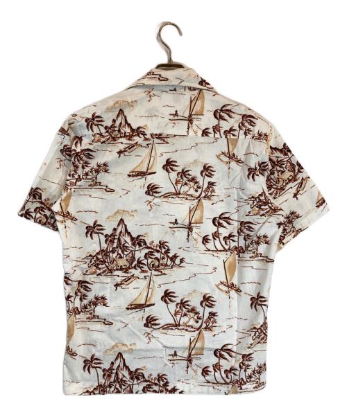 FLORIDA SUNWEAR（フロリダサンウェア）FLORIDA SUNWEAR (フロリダサンウェア) オープンカラーシャツ ホワイト サイズ:Mの古着・服飾アイテム