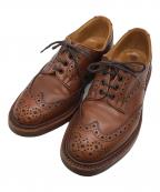 Tricker'sトリッカーズ）の古着「BOURTON ウィングチップシューズ」｜ブラウン