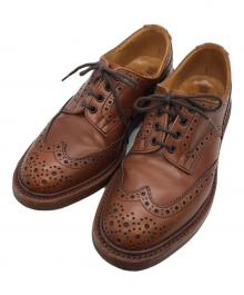Tricker's（トリッカーズ）の古着「BOURTON ウィングチップシューズ」｜ブラウン