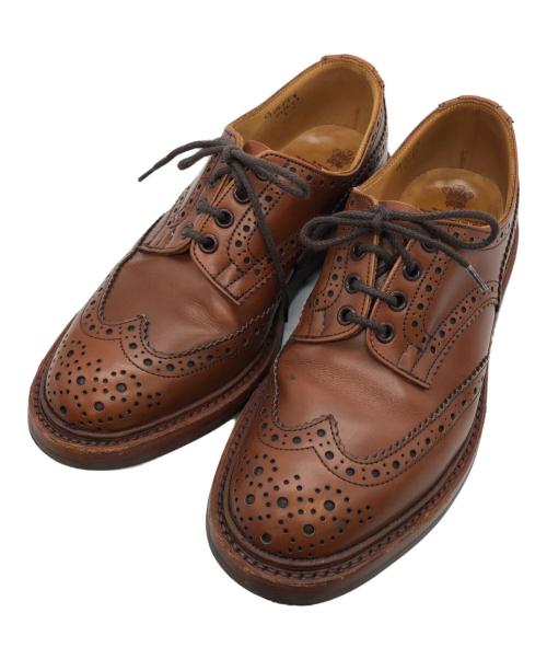 Tricker's（トリッカーズ）Tricker's (トリッカーズ) BOURTON ウィングチップシューズ ブラウン サイズ:7の古着・服飾アイテム