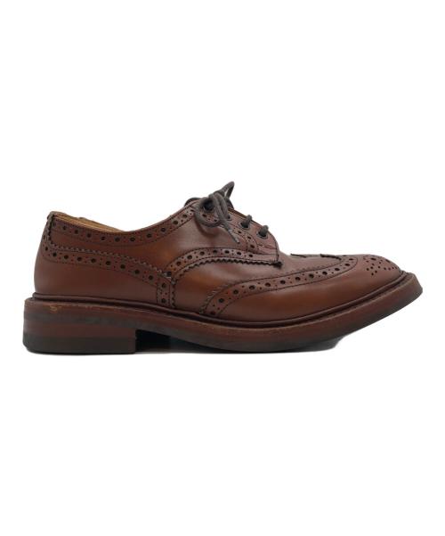 Tricker's（トリッカーズ）Tricker's (トリッカーズ) BOURTON ウィングチップシューズ ブラウン サイズ:7の古着・服飾アイテム