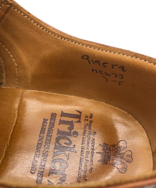 Tricker's（トリッカーズ）Tricker's (トリッカーズ) BOURTON ウィングチップシューズ ブラウン サイズ:7の古着・服飾アイテム