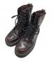 Dr.Martens（ドクターマーチン）の古着「JADON 厚底8ホールブーツ」｜ブラウン