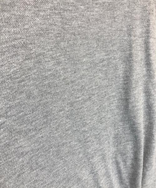 STONE ISLAND（ストーンアイランド）STONE ISLAND (ストーンアイランド) COMPASS パッチロングスリーブポロシャツ グレー サイズ:Lの古着・服飾アイテム
