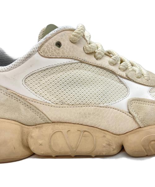 VALENTINO（ヴァレンティノ）VALENTINO (ヴァレンティノ) バブルバックスニーカー ベージュ サイズ:41の古着・服飾アイテム