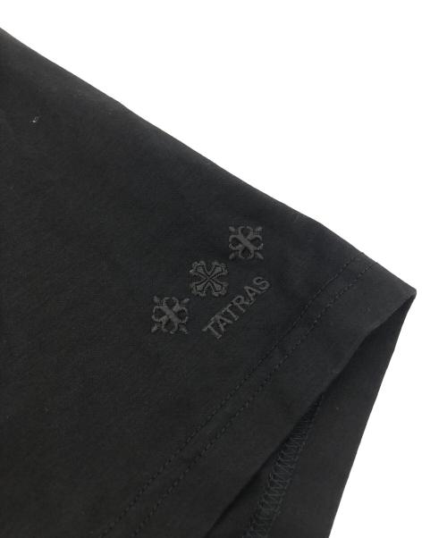 TATRAS（タトラス）TATRAS (タトラス) クルーネックカットソー ブラック サイズ:02の古着・服飾アイテム
