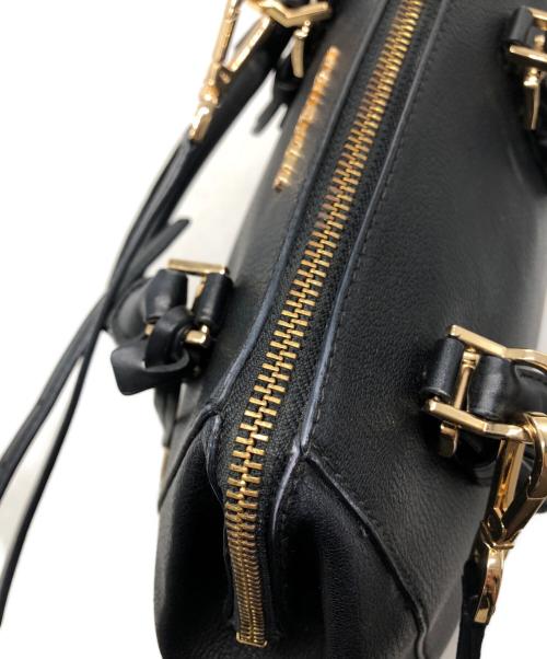 MICHAEL KORS（マイケルコース）MICHAEL KORS (マイケルコース) 2WAYバッグ ブラックの古着・服飾アイテム
