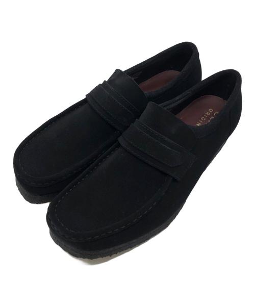 CLARKS ORIGINALS（クラークス オリジナルズ）Clarks Originals (クラークス オリジナルズ) ワラビーローファー ブラック サイズ:UK8 1/2 未使用品の古着・服飾アイテム