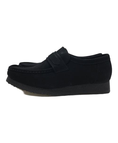CLARKS ORIGINALS（クラークス オリジナルズ）Clarks Originals (クラークス オリジナルズ) ワラビーローファー ブラック サイズ:UK8 1/2 未使用品の古着・服飾アイテム