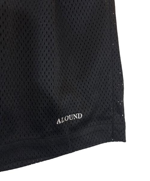 ALOUND（アラウンド）ALOUND (アラウンド) TWOTUCK MESH SHORTS ブラック サイズ:XLの古着・服飾アイテム