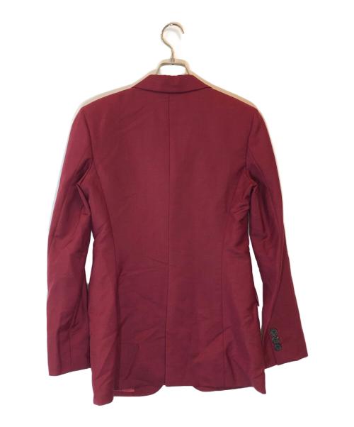 PRADA（プラダ）PRADA (プラダ) 3Bテーラードジャケット レッド サイズ:size 40の古着・服飾アイテム