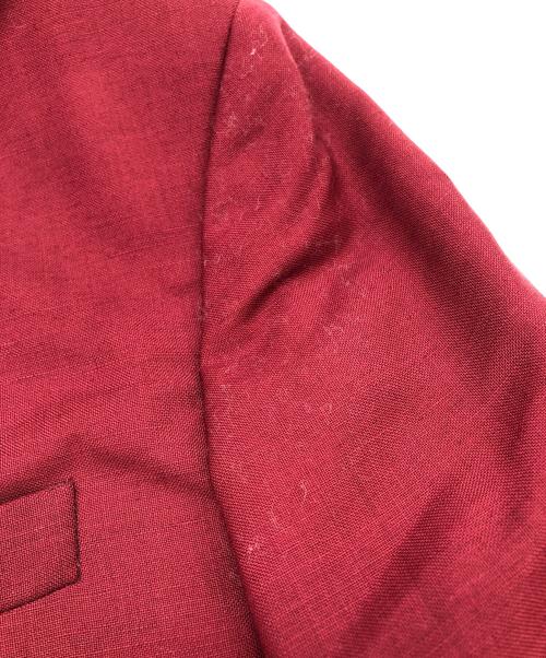 PRADA（プラダ）PRADA (プラダ) 3Bテーラードジャケット レッド サイズ:size 40の古着・服飾アイテム
