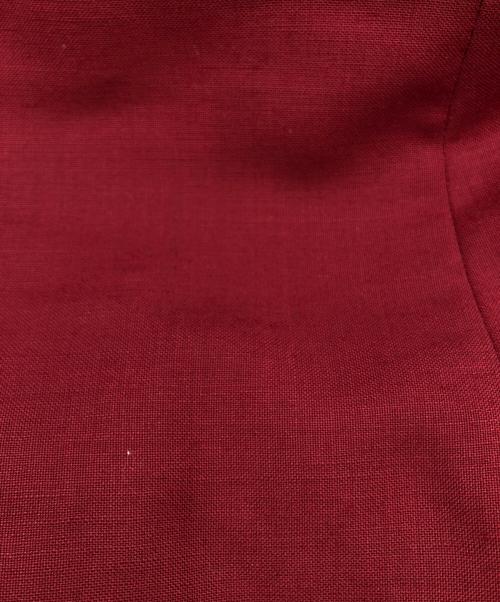 PRADA（プラダ）PRADA (プラダ) 3Bテーラードジャケット レッド サイズ:size 40の古着・服飾アイテム
