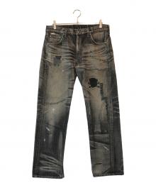 NEIGHBORHOOD（ネイバーフッド）の古着「07EX SAVAGE DENIM」｜ブラック