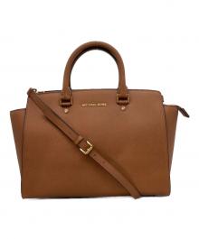 MICHAEL KORS（マイケルコース）の古着「2WAYショルダーバッグ」｜ブラウン