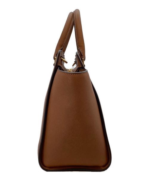 MICHAEL KORS（マイケルコース）MICHAEL KORS (マイケルコース) 2WAYショルダーバッグ ブラウンの古着・服飾アイテム