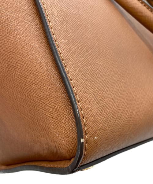 MICHAEL KORS（マイケルコース）MICHAEL KORS (マイケルコース) 2WAYショルダーバッグ ブラウンの古着・服飾アイテム