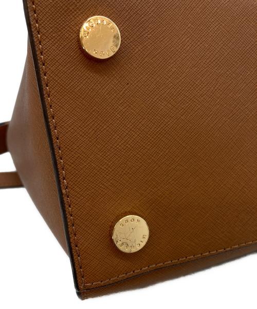 MICHAEL KORS（マイケルコース）MICHAEL KORS (マイケルコース) 2WAYショルダーバッグ ブラウンの古着・服飾アイテム