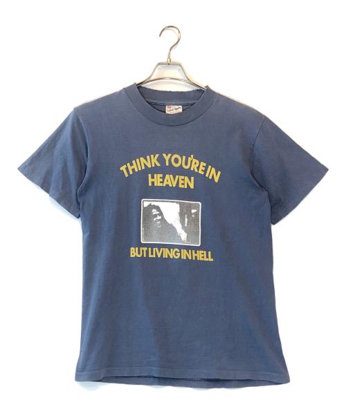 United Sports（ユナイテッドスポーツ）United Sports (ユナイテッドスポーツ) プリントTシャツ ネイビー サイズ:M 38-40の古着・服飾アイテム