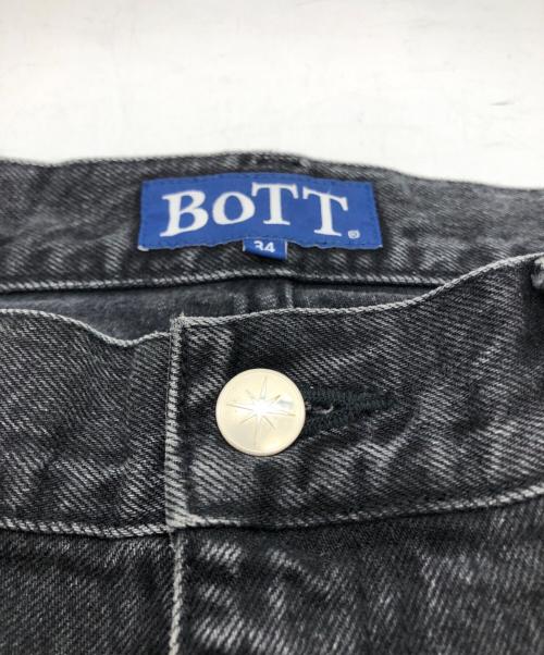 BoTT（ボット）BoTT (ボット) Loose Fit Jean ブラック サイズ:34の古着・服飾アイテム