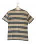 COMME des GARCONS HOMME (コムデギャルソン オム) ボーダーTシャツ グレー×ベージュ サイズ:下記参照：12000円