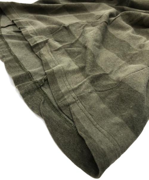 COMME des GARCONS（コムデギャルソン）COMME des GARCONS (コムデギャルソン) ボーダーカットソー カーキ サイズ:下記参照の古着・服飾アイテム