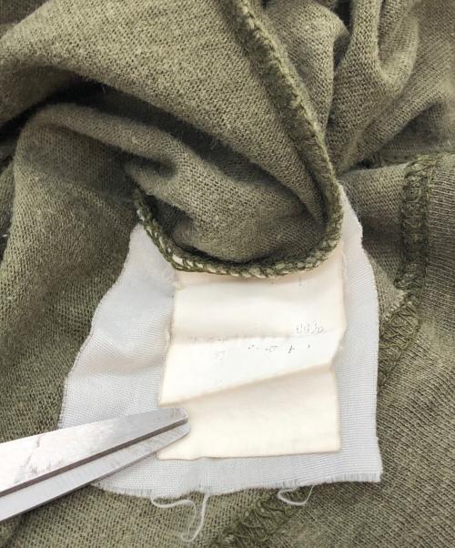 COMME des GARCONS（コムデギャルソン）COMME des GARCONS (コムデギャルソン) ボーダーカットソー カーキ サイズ:下記参照の古着・服飾アイテム