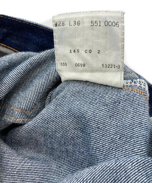 LEVI'S（リーバイス）LEVI'S (リーバイス) 復刻551ZXX デニムパンツ インディゴ サイズ:SIZE W28×L36の古着・服飾アイテム