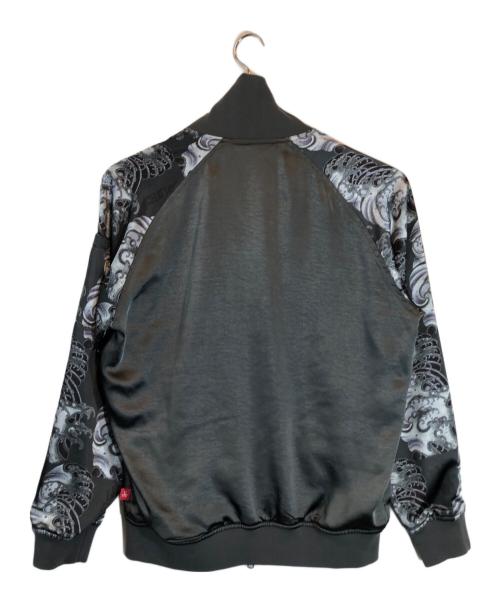 VIRGO（ヴァルゴ）VIRGO (ヴァルゴ) Wave reversible blouson グレー サイズ:2の古着・服飾アイテム