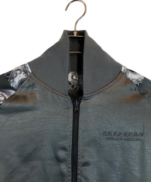 VIRGO（ヴァルゴ）VIRGO (ヴァルゴ) Wave reversible blouson グレー サイズ:2の古着・服飾アイテム