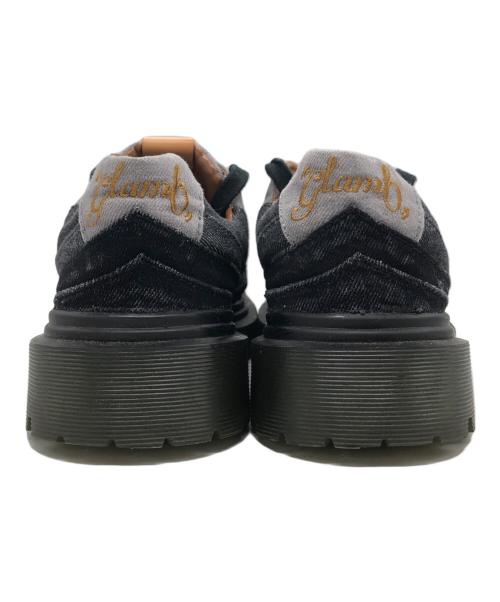 glamb（グラム）glamb (グラム) Denim Gradation Shoes グレー サイズ:3の古着・服飾アイテム