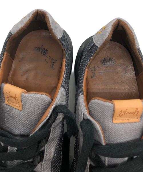 glamb（グラム）glamb (グラム) Denim Gradation Shoes グレー サイズ:3の古着・服飾アイテム