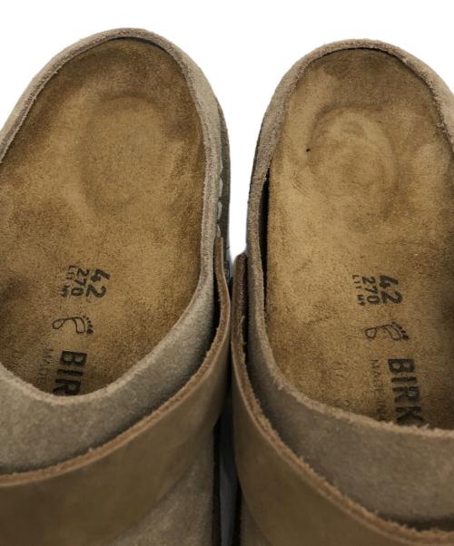 BIRKENSTOCK（ビルケンシュトック）BIRKENSTOCK (ビルケンシュトック) LUTRY ベージュ サイズ:42の古着・服飾アイテム