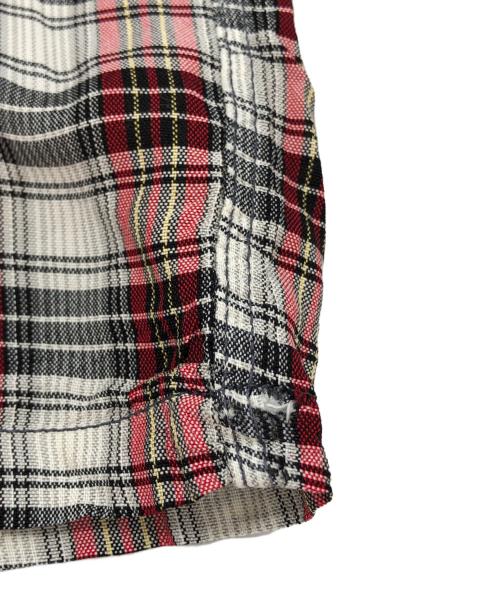 BRENT（ブレント）BRENT (ブレント) チェックシャツ レッド サイズ:M (15-15 1/2)の古着・服飾アイテム