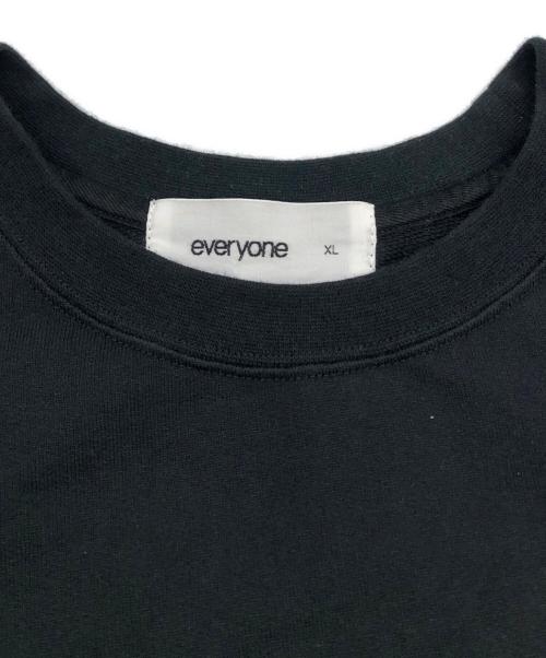 everyone（エブリワン）everyone (エブリワン) 半袖プルオーバーＴシャツ ブラック サイズ:XLの古着・服飾アイテム