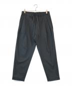 muムー）の古着「EASY TROUSERS CHARCOAL イージー トラウザース ワイド」｜グレー