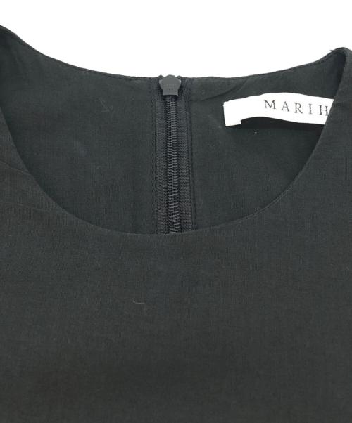 MARIHA（マリハ）MARIHA (マリハ) ノースリーブティアードワンピース ブラック サイズ:36の古着・服飾アイテム