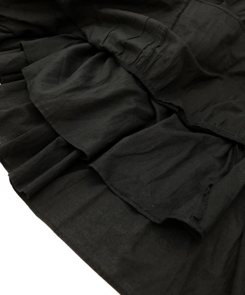 MARIHA（マリハ）MARIHA (マリハ) ノースリーブティアードワンピース ブラック サイズ:36の古着・服飾アイテム