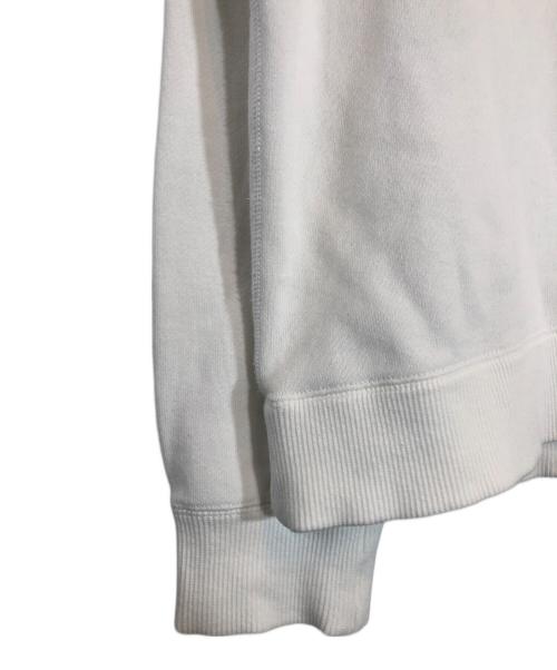 MADISON BLUE（マディソンブルー）MADISON BLUE (マディソンブルー) HELLO SWEAT L/S URAKE DYED ホワイト サイズ:01の古着・服飾アイテム