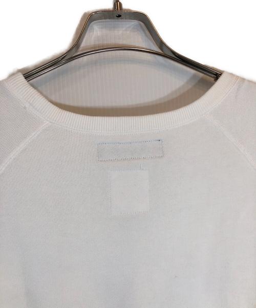 MADISON BLUE（マディソンブルー）MADISON BLUE (マディソンブルー) HELLO SWEAT L/S URAKE DYED ホワイト サイズ:01の古着・服飾アイテム