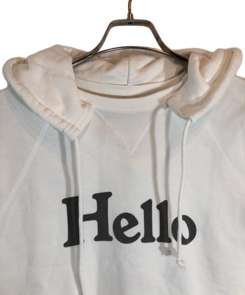 MADISON BLUE（マディソンブルー）MADISON BLUE (マディソンブルー) HELLO HOODIE ホワイト サイズ:01の古着・服飾アイテム
